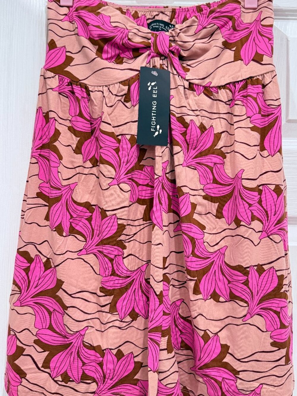NWT Fighting Eel romper Marisol pink nectar Naupaka sz M